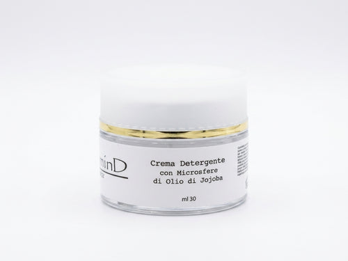 Crema Detergente con Microsfere di Olio di Jojoba