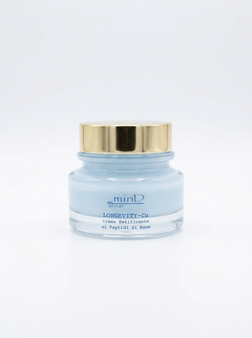 minD Elstar LONGEVITY-Cu Crema Setificante ai Peptidi di Rame