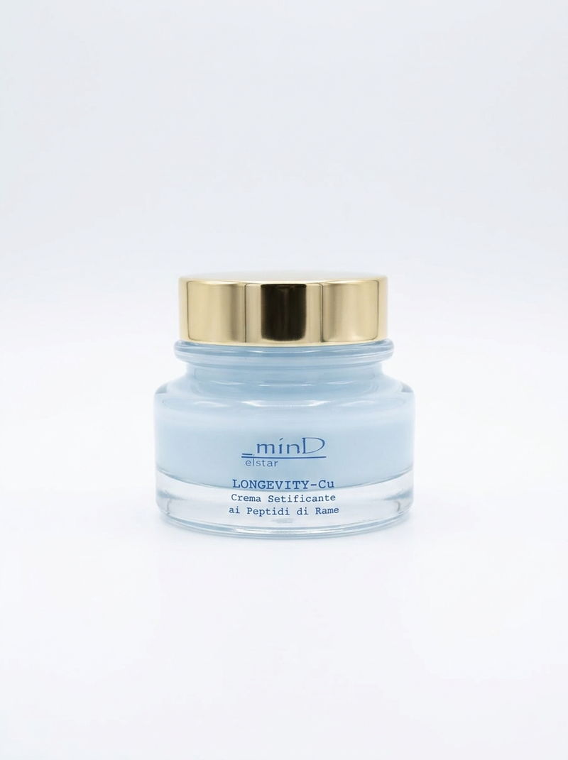 minD Elstar LONGEVITY-Cu Crema Setificante ai Peptidi di Rame