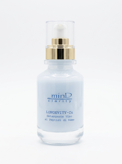 minD Elstar LONGEVITY-Cu Detergente Viso ai Peptidi di Rame